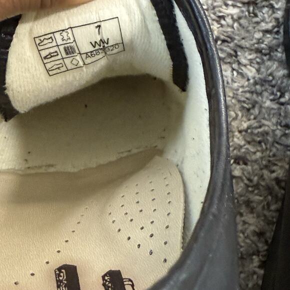 SAS Siesta Walking Shoes Size 7 WW Black Leather Comfort Tripad Lace Up EUC - Picture 7 of 8